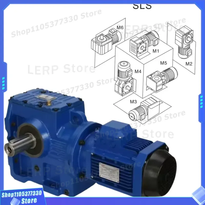 R Series Helical Gear Reducer Involute Spur Gear Shaft Spiral Gearbox Low Price Industrial Transmission Unit for Machinery