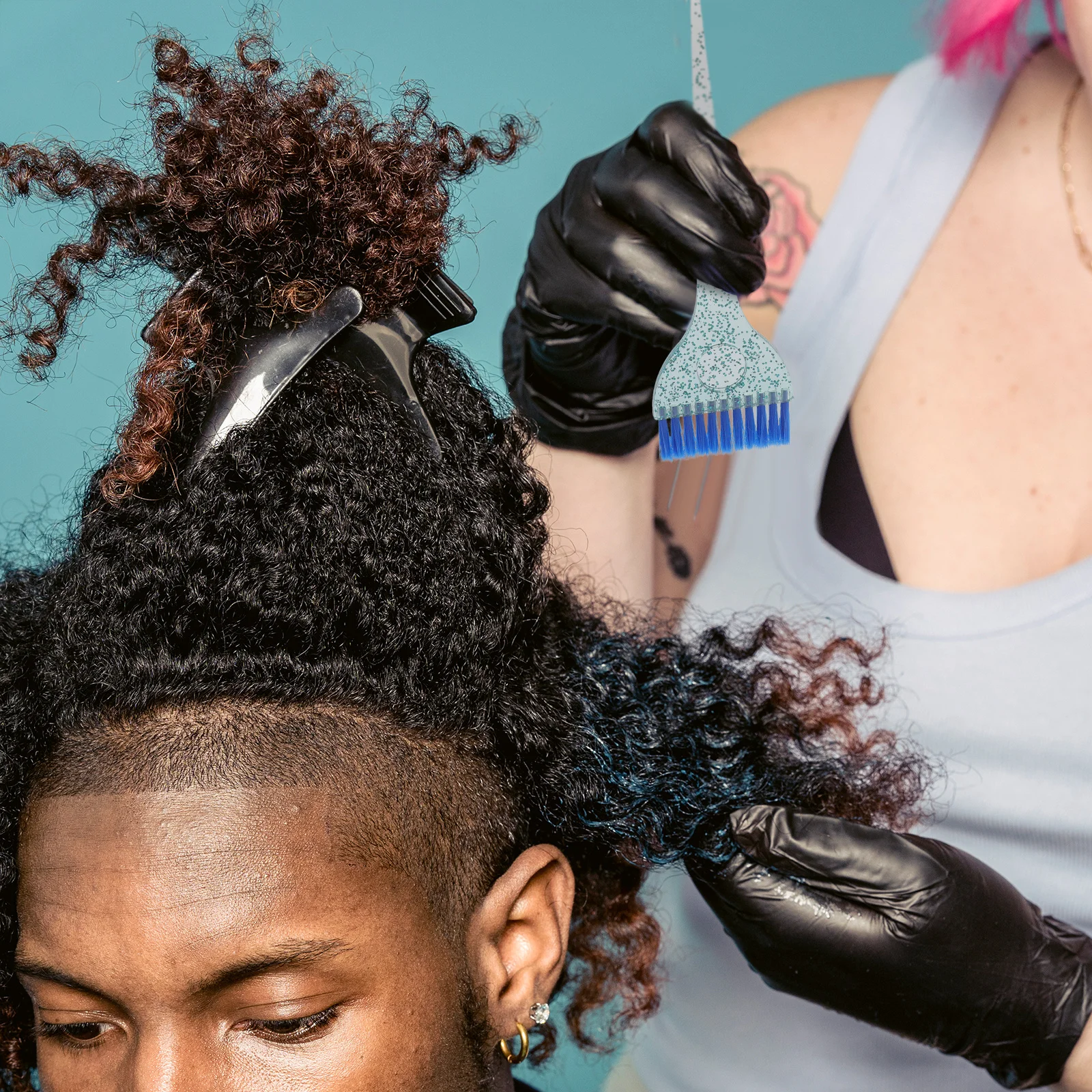 1 комплект, набор кистей для окрашивания волос