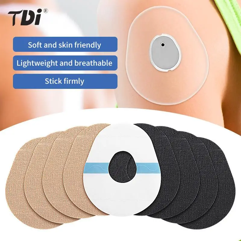 10/20Pcs Transparent Waterproof Adhesive Patches Freestyle Libre Sensor Covers Patch Clear CGM Overpatch Tape Long Lasting