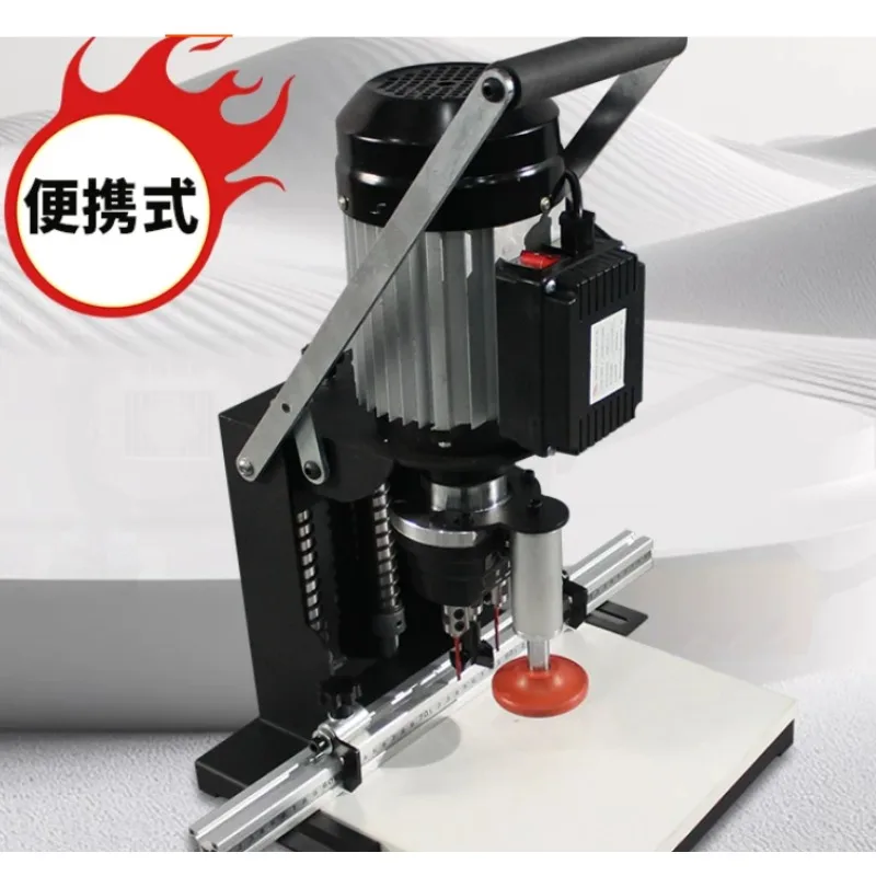 Single Head Hinge Drilling Machine Automatic Vertical Board Hinge Boring Machine