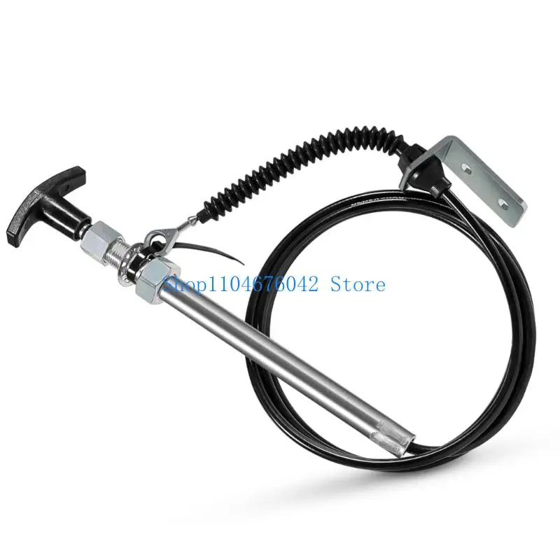 

652F Durable Steel Constructed AM134404 Spout Control Cable Designed for Snow Blower Nozzle Adjustment and Rotation Lock