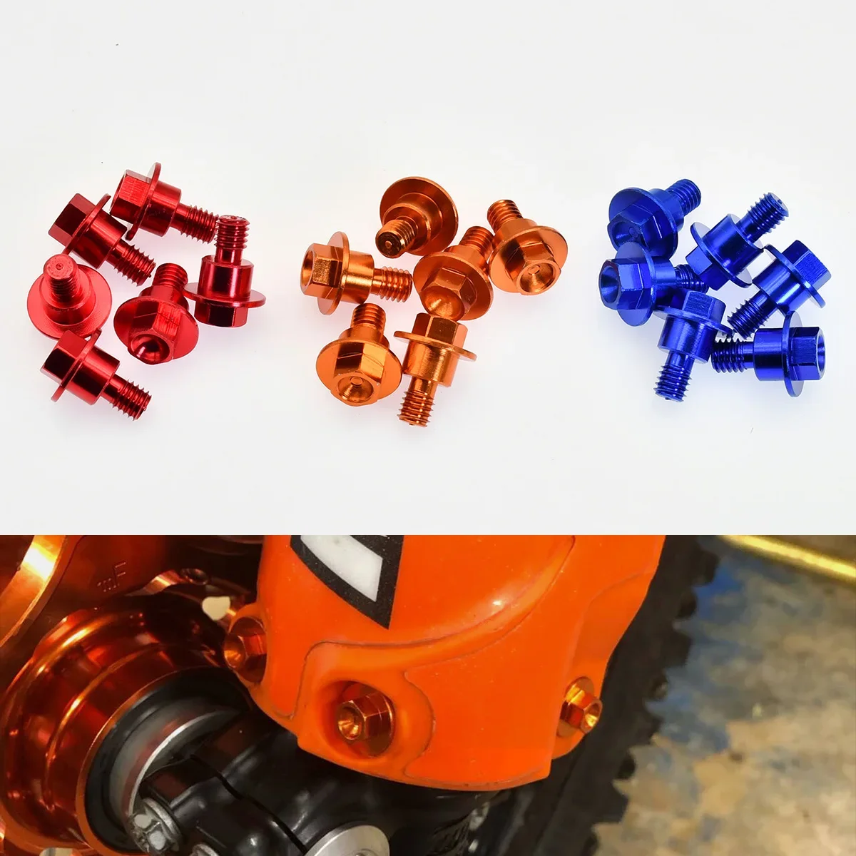 

Винт для защиты передней вилки мотоцикла M6 * 12 для KTM Husqvarna TC FC TE FE TX FX 125 150 250 300 350 450 500