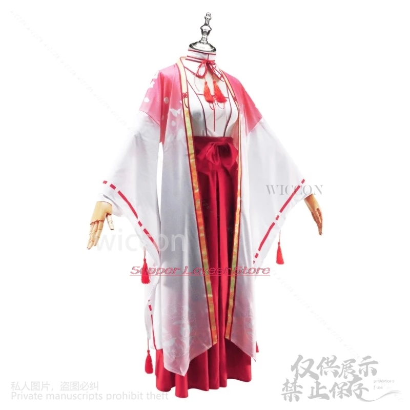 2025 NewAnime Game Senren*Banka Cosplay Tomotake Yoshino Costume Japanese Kimono Dress Uniform Wig For Halloween Christmas