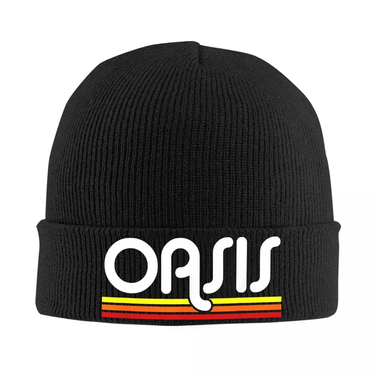 O-Oasis California Knitted Caps Women's Men's Beanies Autumn Winter Hats Definitely Maybe Hip Hop Caps