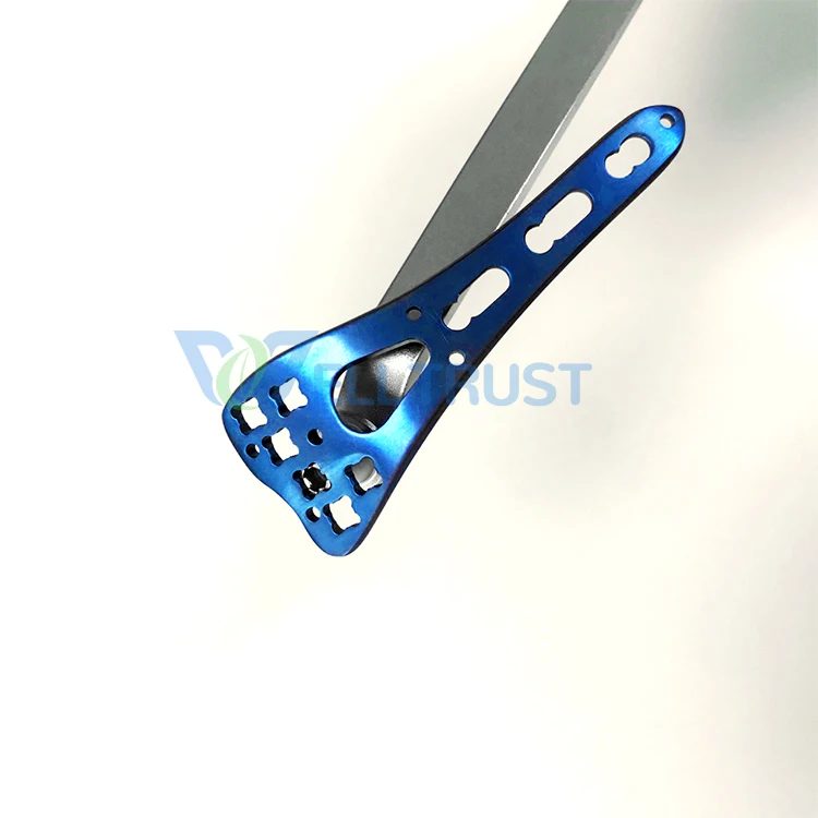High Quality Orthopedic Surgical Implants Titanium Multi-axial Distal Radius Locking Trauma Plate