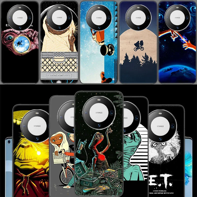 E.T. the Extra-Terrestrial Phone Case For Huawei P40 Lite P50 Pro P30 P20 P10 Y5 Y6 Y7 Y9 2019  Mate 30 20 Pro 10 Lite Cover