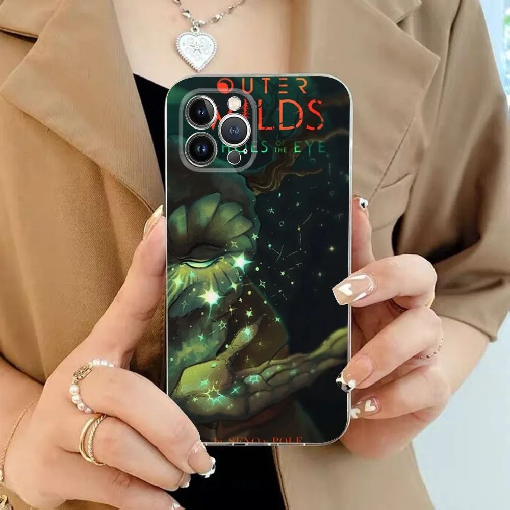 Etui na telefon Outer Wilds Game do iPhone'a 16 15 14 11 12 13 Mini Pro XS Max Cover 6 7 8 Plus X Funda Shell