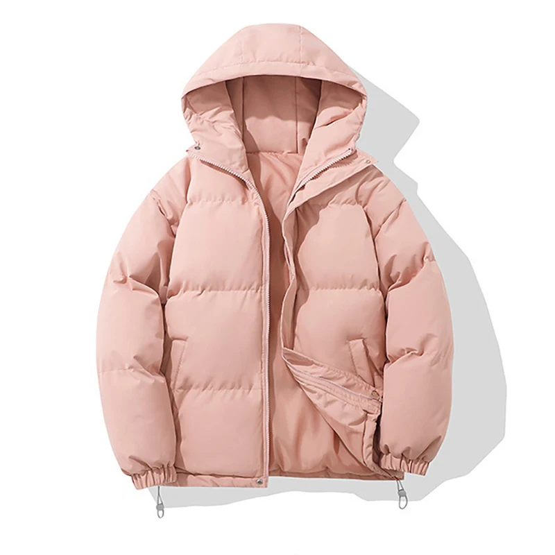 Multicolored Casual Winter Clothing Hooded Jacket Cotton Y2K Jackets Jackets Men's Winter Jacket Men's Clothing Men's Jacket