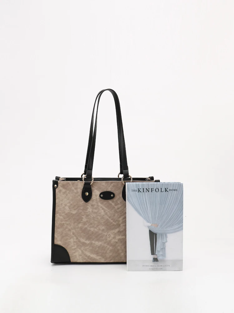 Elegant Original Design Women's Tote Bag Underarm Single Shoulder Commuter Bag Large Capacity for College Students