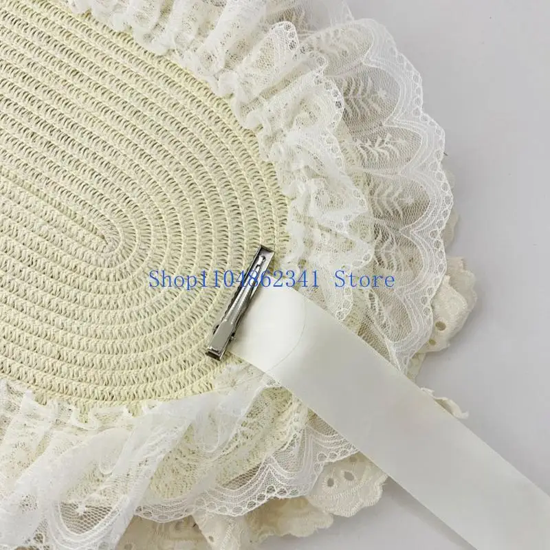 5asd อะนิเมะหมวกหรูหรามือเย็บลูกไม้ออกแบบตกแต่งผมเหมาะสำหรับเครื่องแต่งกายกิจกรรมกิจกรรมกลางแจ้งปรับพอดี