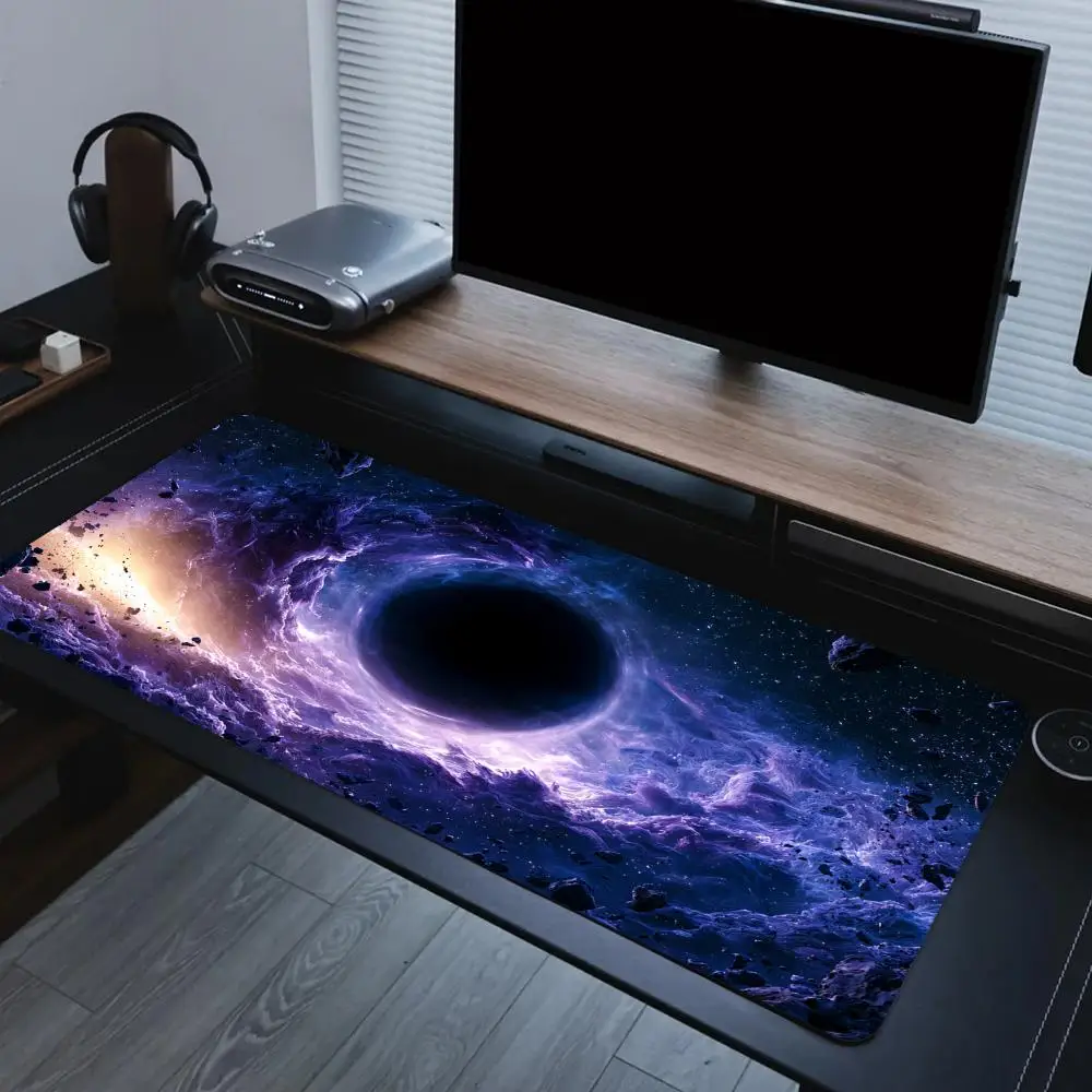 Mysterious Abyss of Space Mouse Pad Large Computer Office Game Table Mats Rubber Anti-slip XXL Mouse Mat HDP Long Desk Pads