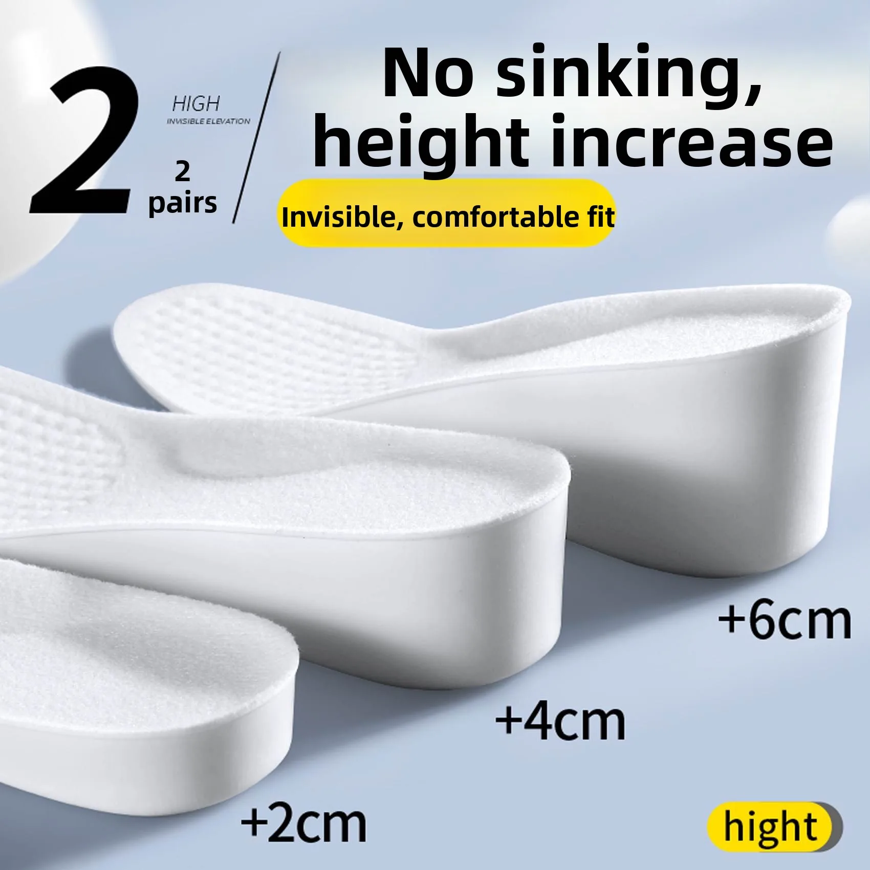 invisible-heightening-shoe-inserts-men's-women's-non-sagging-arch-support-shock-absorption-comfortable-footbed-silicone-material