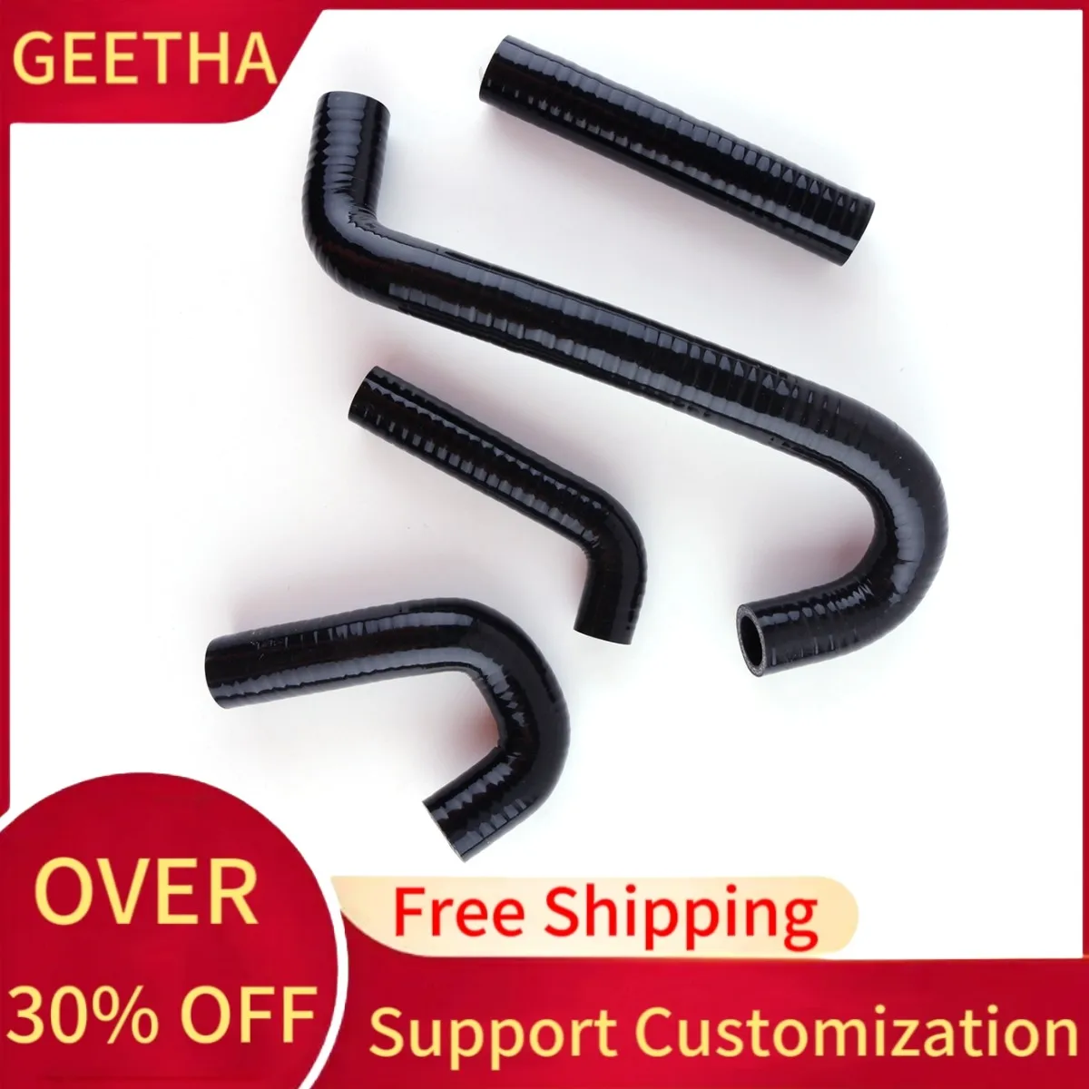 Fit 1989-1999 Yamaha FZR600R FZR 600 R Silicone Radiator Coolant Hose Kit 1990 1991 1992 1993 1994 1995 1996 1997 1998