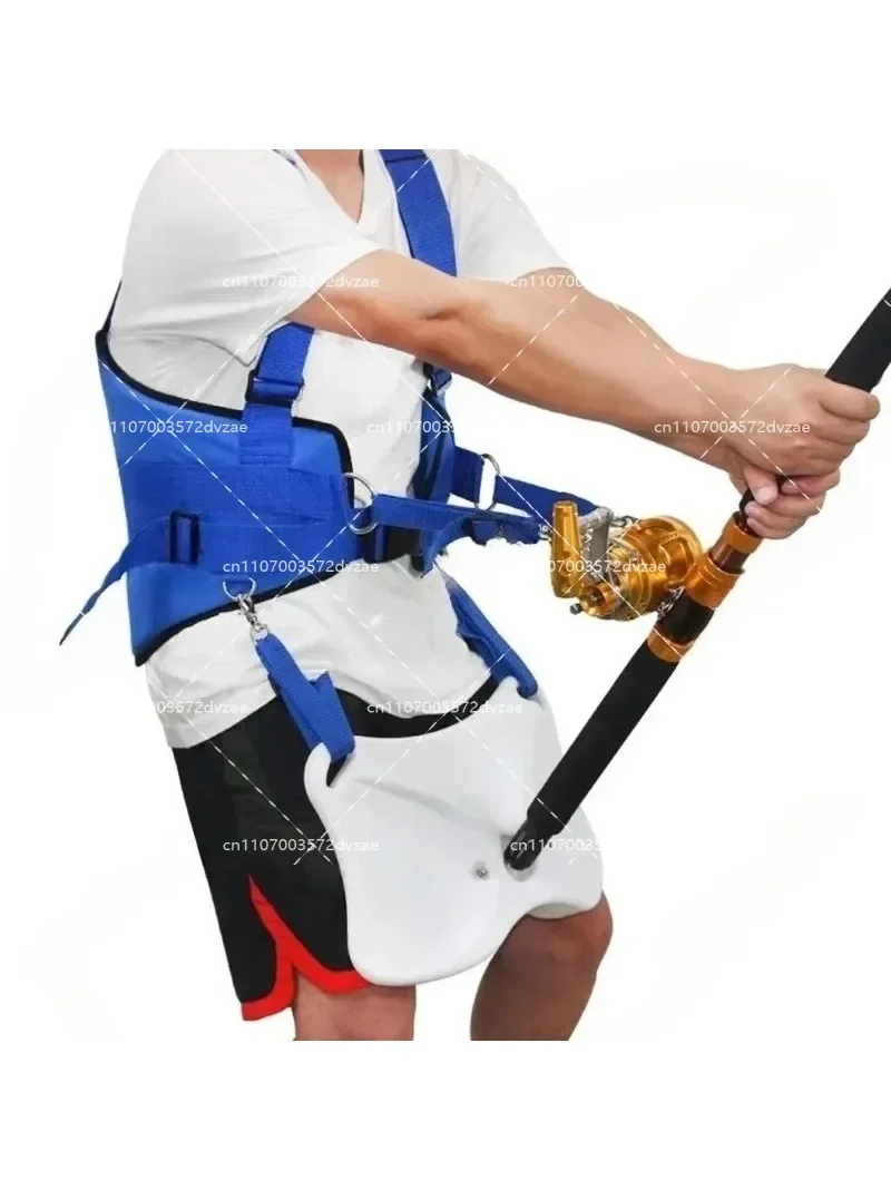 Professional Fishing Vests with Stand up Fighting Belt And Shoulder Back Harness for Big Fish Sea Fishing Accessories