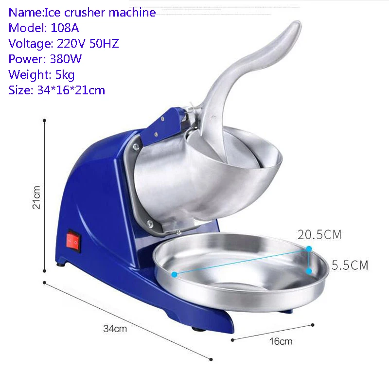 Multi-function Hand Shaved Ice Machine Home Manual Ice Crusher Ice Chopper Kitchen Bar Ice Blenders Tools