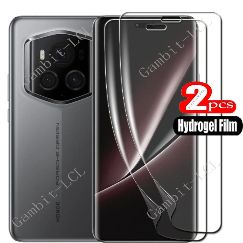 2 шт., Гидрогелевая Защитная пленка для Honor Magic6 RSR Porsche Design 6,8 дюймов