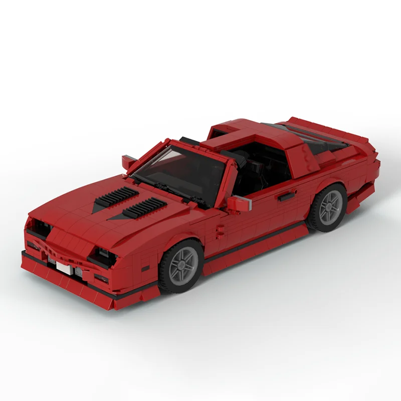 بطل سرعة السيارات Moc قوالب بناء وحدات سيارة رياضية فائقة التكنولوجيا كتل عيد الميلاد لتقوم بها بنفسك لعبة هدايا البناء #2