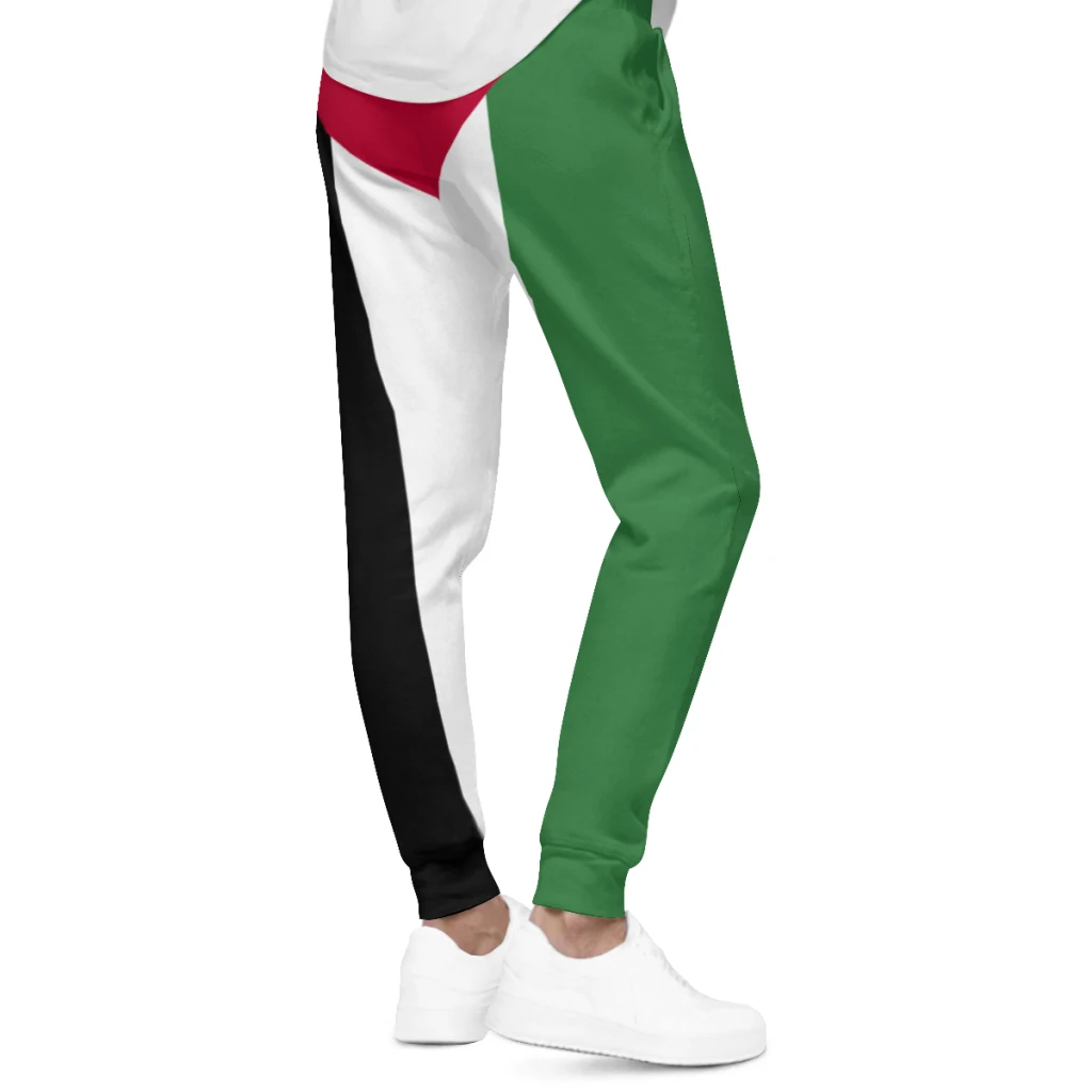 Pantaloni sportivi da uomo con bandiera della palestina con tasche pantaloni sportivi da uomo pantaloni sportivi Casual con coulisse