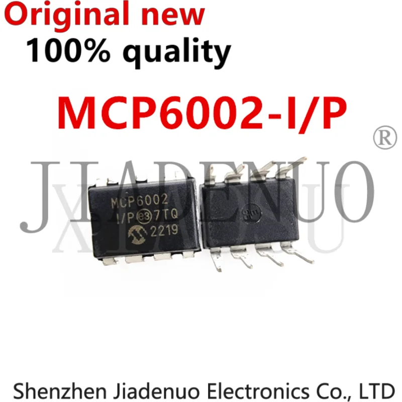 (10-20 piezas) 100% nuevo chipset MCP6002-I/P MCP6002 DIP-8 original