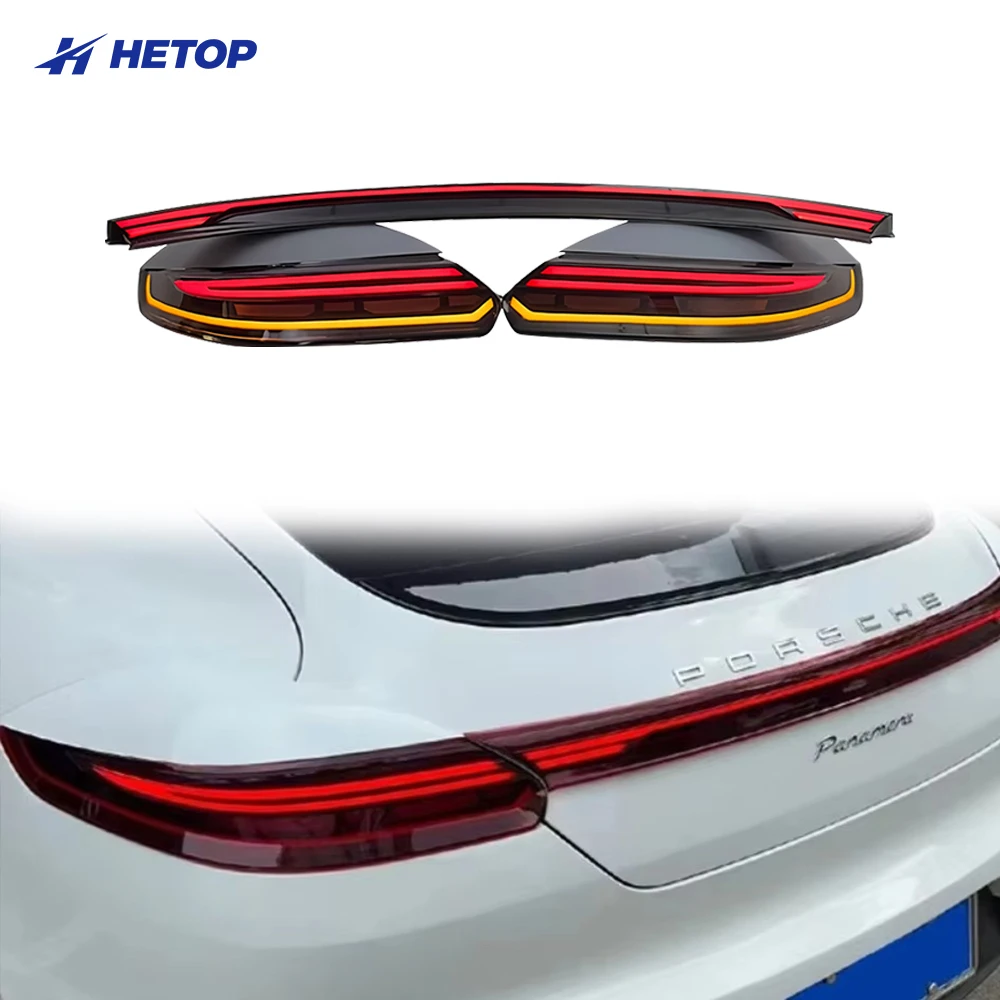 

Комплект задних светодиодных фонарей Hetop Pair 2023 для Porsche Panamera 970 970.1 970.2 2014-2016, модернизированные задние фонари в сборе