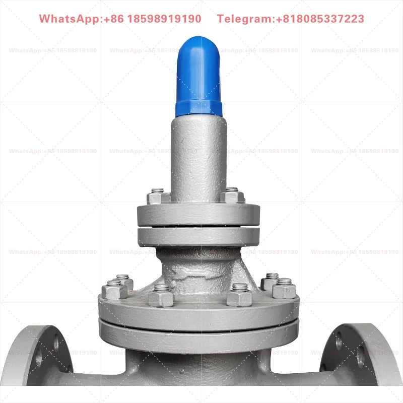 Y43H-16C flange steam pressure reducing valve, high-temperature boiler pilot piston special pressure regulating valve DN2550