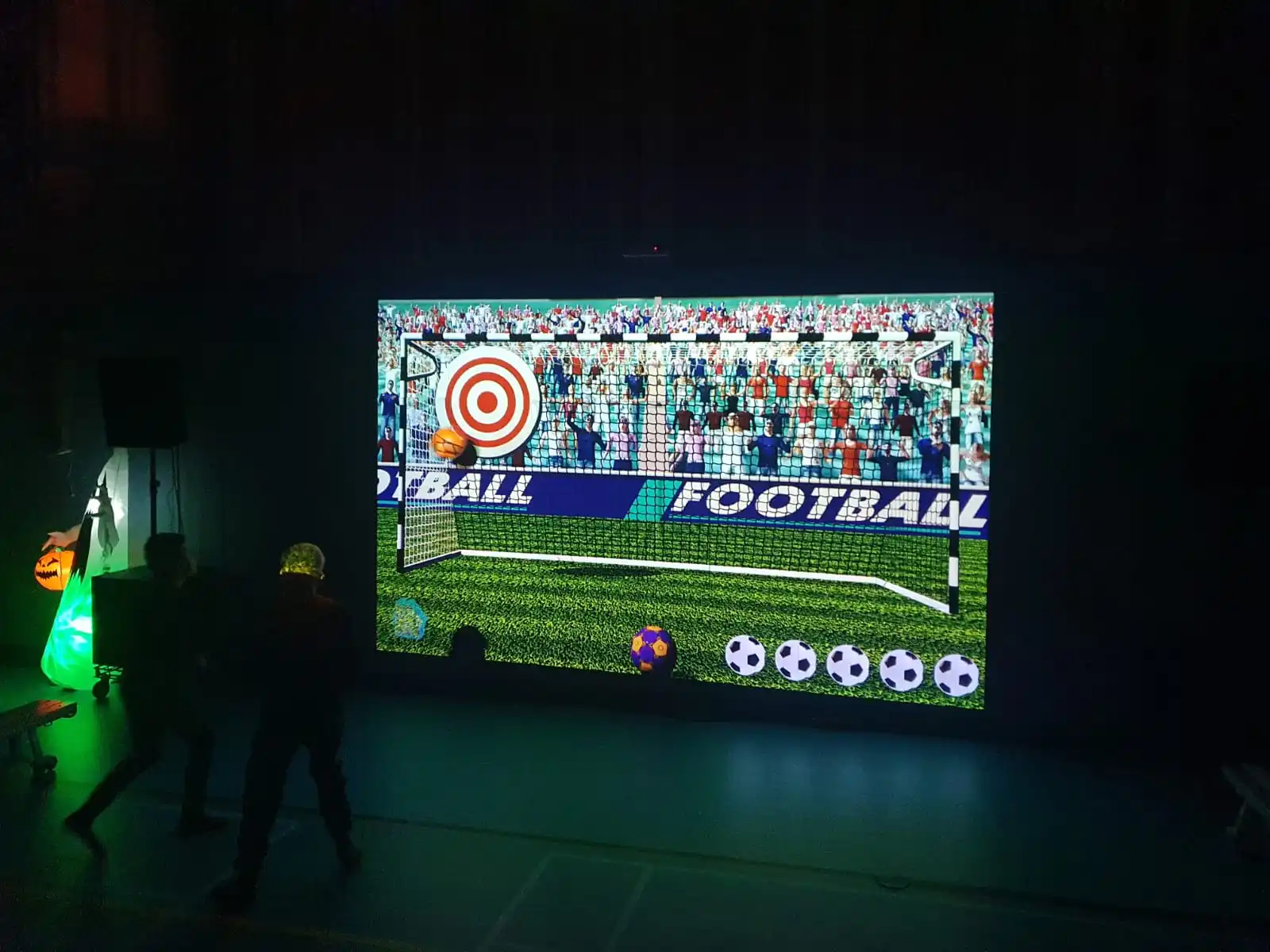 Multiplayer Augmented Reality Projection Interactive Wall Games Sports Interactive Games Various Ball Sports For Amusement Park