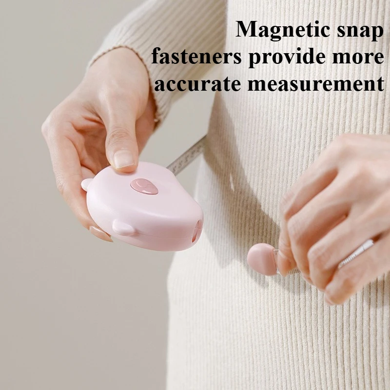 Bear magnetic portable flexible measuring tape for measuring body measurements waist hips chest during fitness workouts