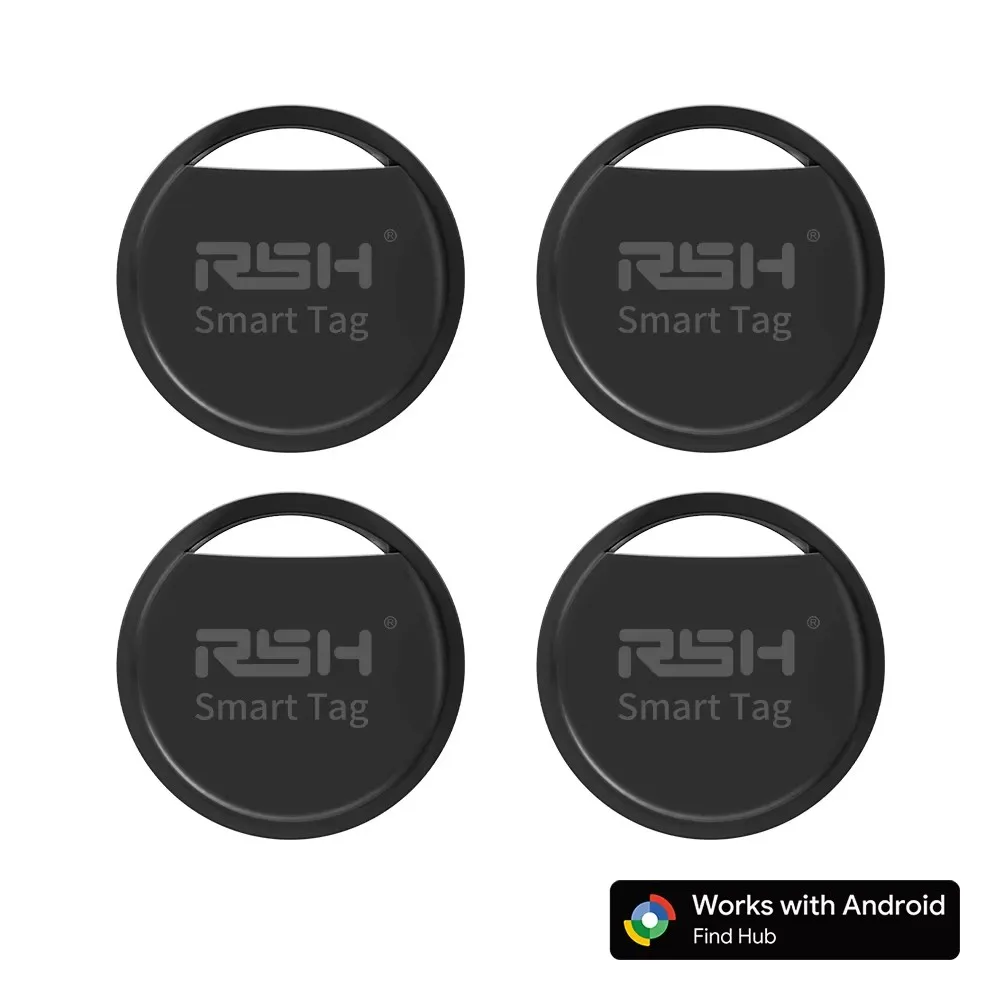 4PCS GPS Tracker für Auto Anti-verlust Locator Android Tag Arbeit mit Google Find App für Samsung OPPO Huawei Xiaomi autos Smart Tag