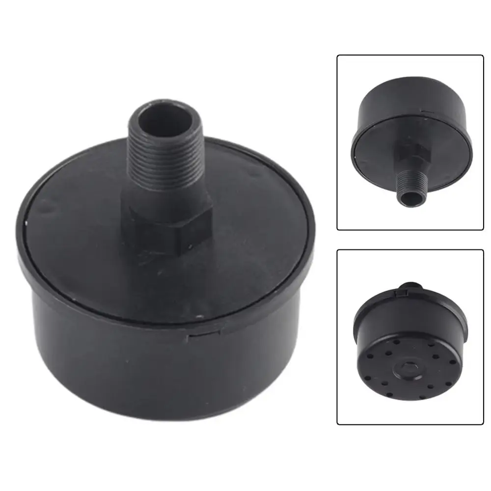 1Pcs 16/20mm Filter Silencer Black Male Thread Air Compressor Muffler Pneumatic Tool Accessory Air Compressor Intake