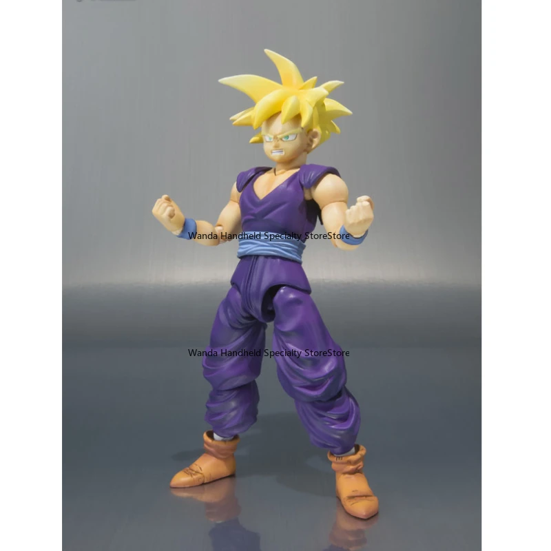 متوفر في المخزون مجموعة شخصيات Bandal Dragon Ball Super Saiyan Sun Wufan من ألعاب الهاتف المحمول نموذج شخصيات الرسوم المتحركة لعيد الميلاد
