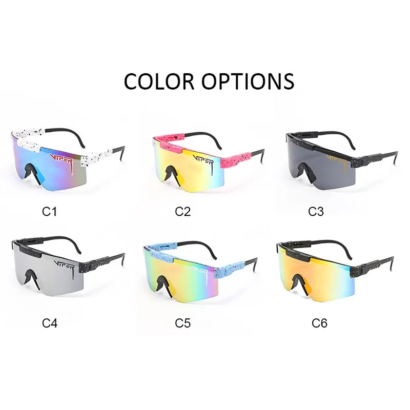 Fashion Men Sports Sun Glasses Women UV400 Retro Eyewear Oversize Driving Sunglasses image 4