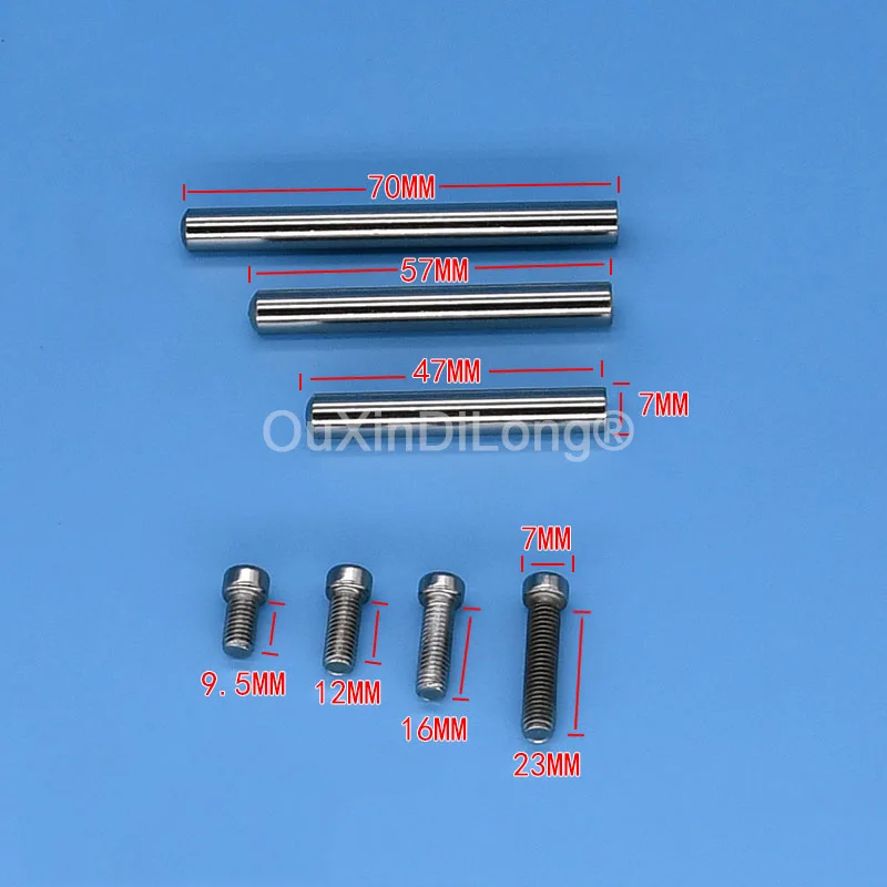 200PCS Desktop Photo Frame Standoff & Screw Nail Support Feet Signage Nail Photo Frame Accessories Advertising Screws GF948