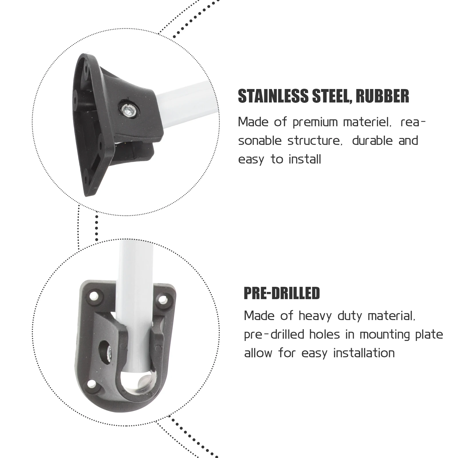 مجموعتان من أرجل المكتب المنزلية، سهلة التركيب، هيكل متين، رائع لمشاريع الأثاث بنفسك، طاولة جانبية صغيرة