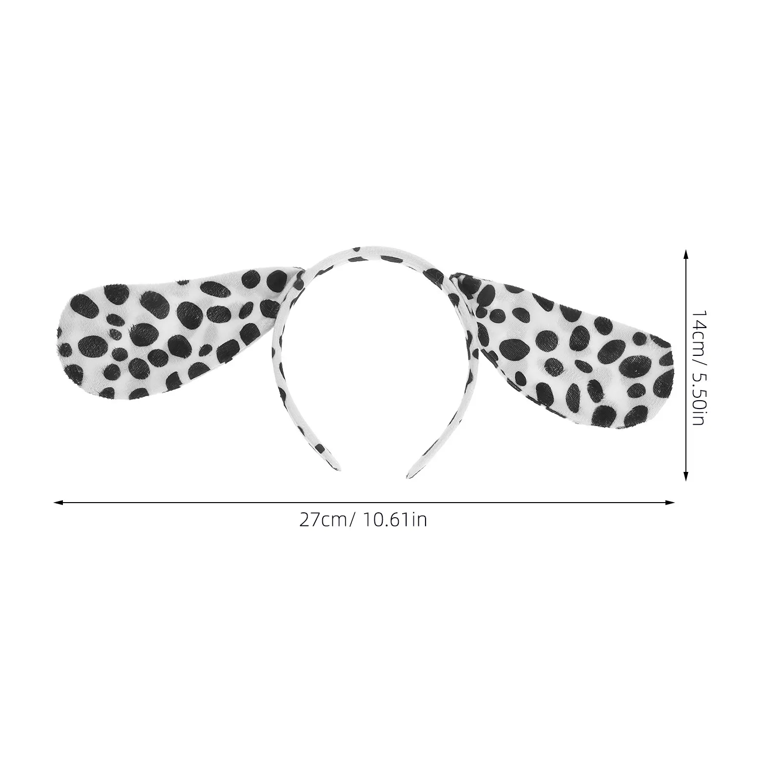 6Sets Festive Dog Ear Headband Bow Tie Tail Set Animal Theme Costume for Kindergarten Performance Cosplay Party Wear