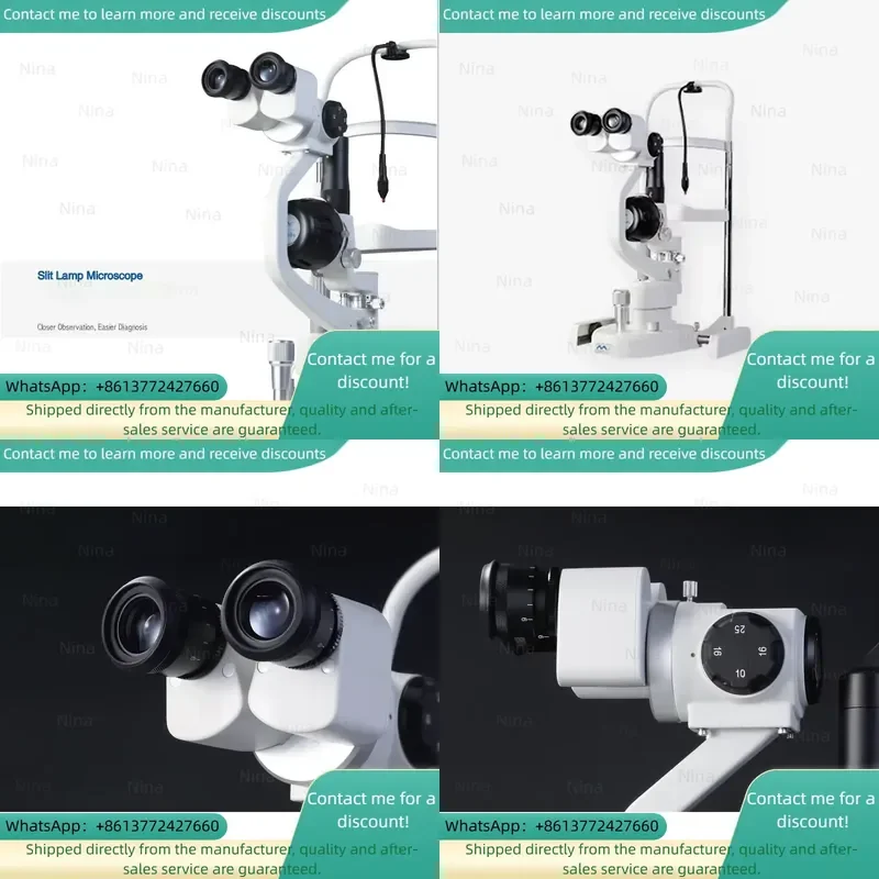 S260 Slit Lamp Microscope 5 Magnifications Eye Hospital for Test Instrument Optics Instruments Price