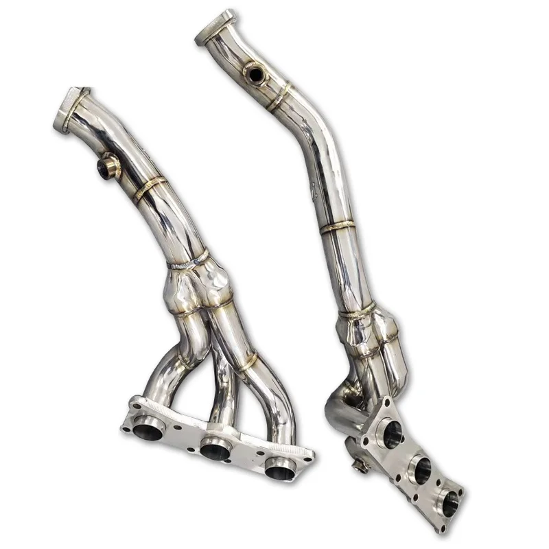 The first section of plantain manifold Exhaust  For BMW 528I 2.0T 3.0T 2011-2016 Stainless Steel Exhaust Pipe