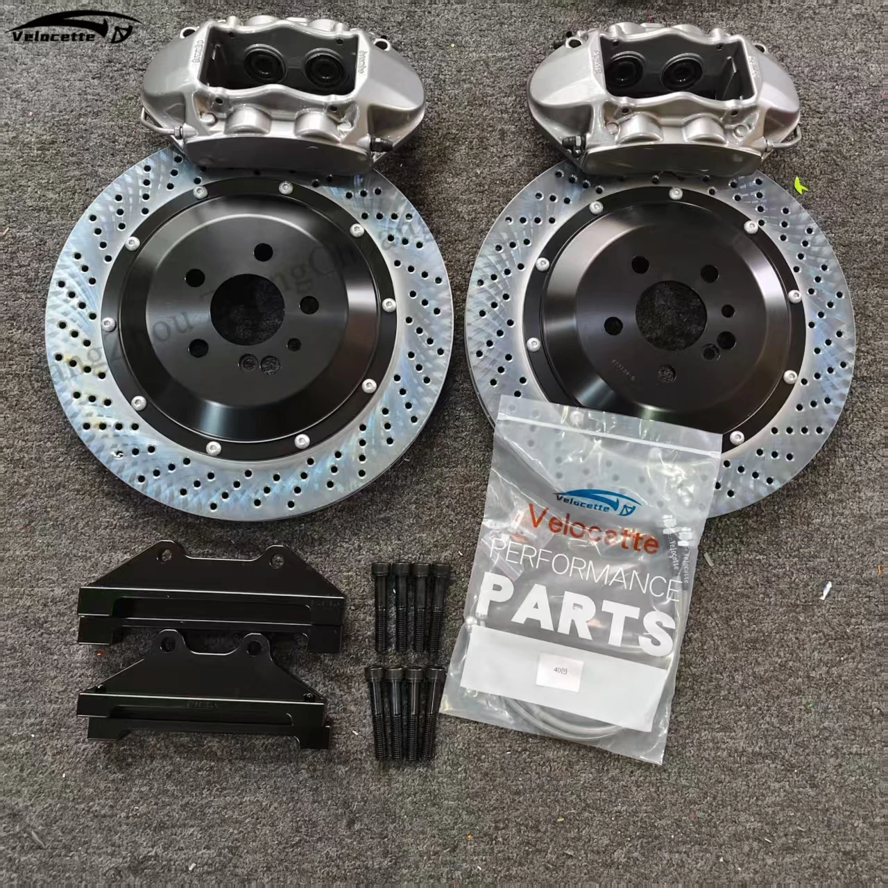 New style Big Brake Caliper Kit 4 Pot GT4 17 Inch Rear Wheels 330 400mm Disc for BMW X5 E38 X5 F97 X3M F10 F30