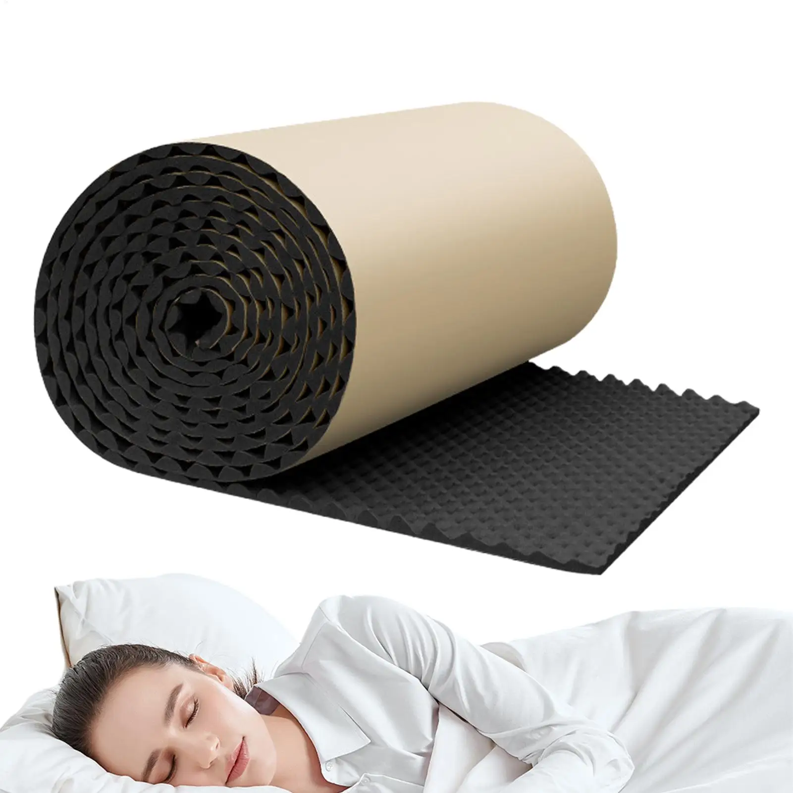 Noise Dampening Panels Sound Dampening Sound Panels Noise Reduction Panels Waterproof Sound Barrier Self-Adhesive Sound Proof