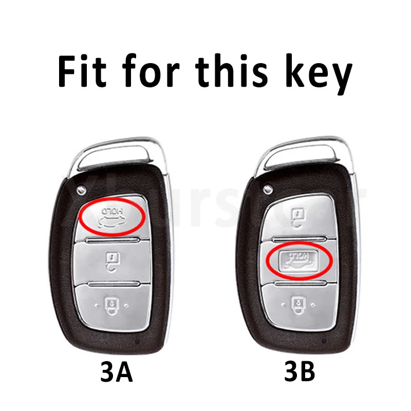 Soft TPU Car Key Case Full Cover Fob For Hyundai Tucson Sonata Fe Creta ix25 ix35 ix45 Solaris Elantra Accent i10 i20 i30 i40