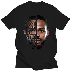 Men 's Tee Tops 2019 T-Shirt Jon Jones Bones MMA Mens Pre Cotton Short Sleeve T Shirts New High Quality Male T Shirt Sweatshirt