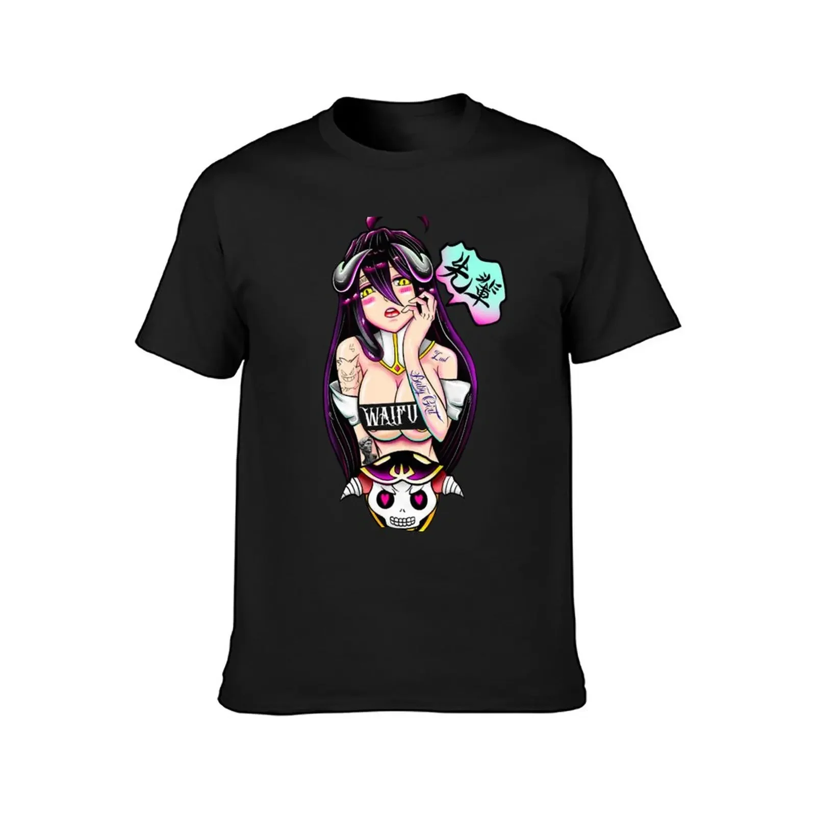 Anime Waifu Censored T-Shirt graphic tee shirt animal prinfor boys shirts graphic tees aesthetic clothes men workout shirt