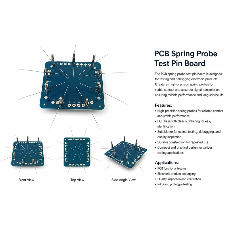 Data Recovery Test Fixture 10PCS Probes SD SIM IC Card Reader Chip Tester Tool for Electronic Repair Mobile Phone Motherboard