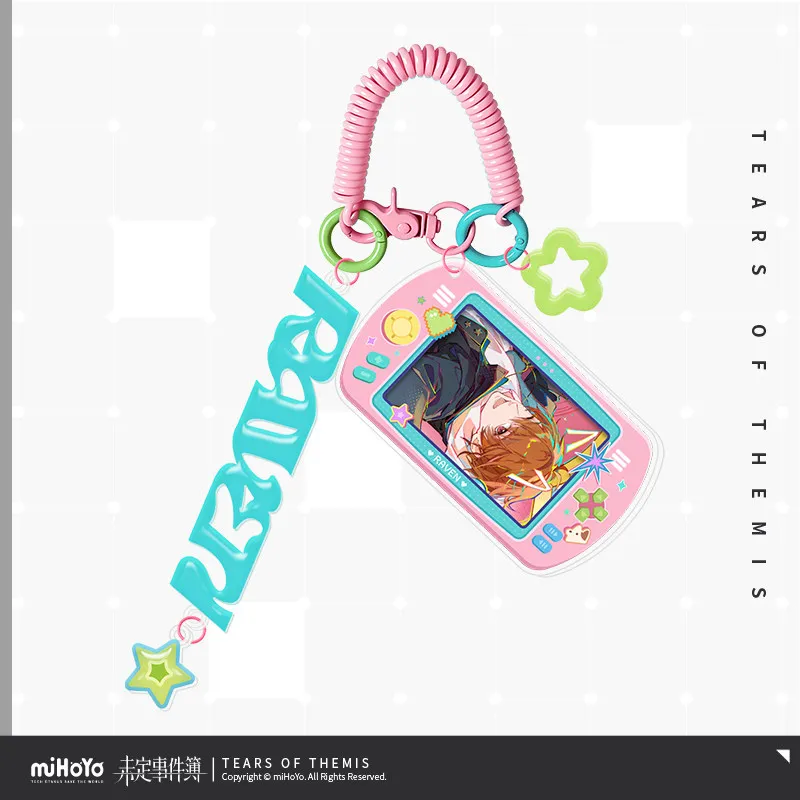 MiHoYo Tears of Themis Found you series Luke Pearce Artem Wing Vilhelm Anime Acrylic Pendant Keychain Ornament Birthday Gift