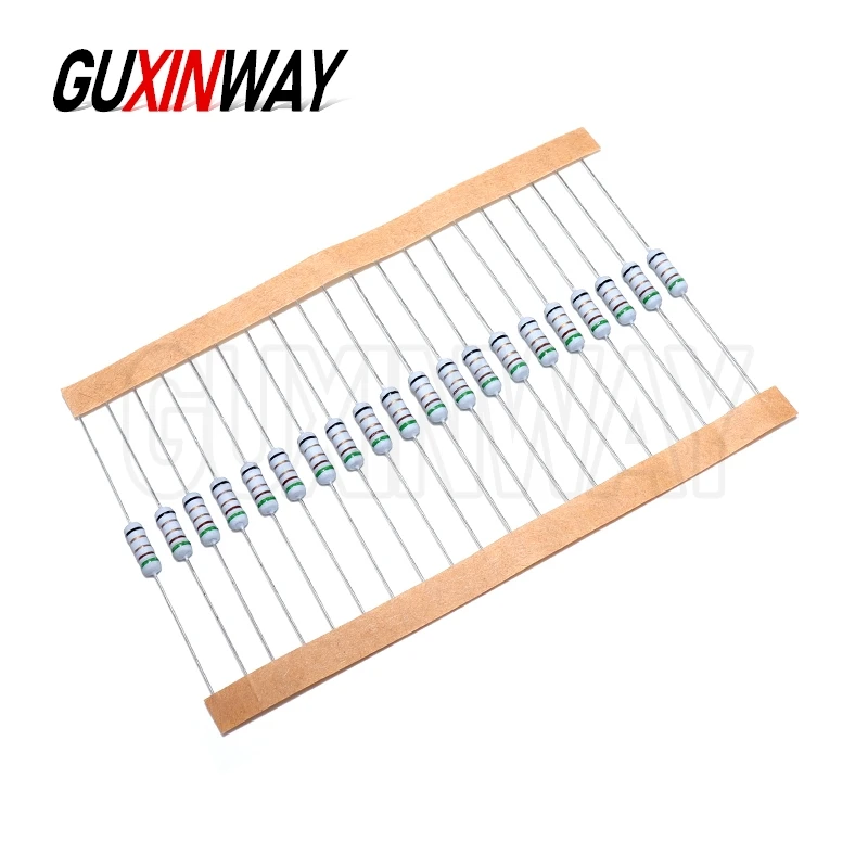 20pcs 1/2W Wire-wound Fuse Resistance Accuracy 5% 0.1R 0.15R 0.22R 0.33R 0.47R 0.5R 1R 2.2R 3.3R 4.7R 0.5W 0.1 0.15 1 ohm Ω image 2