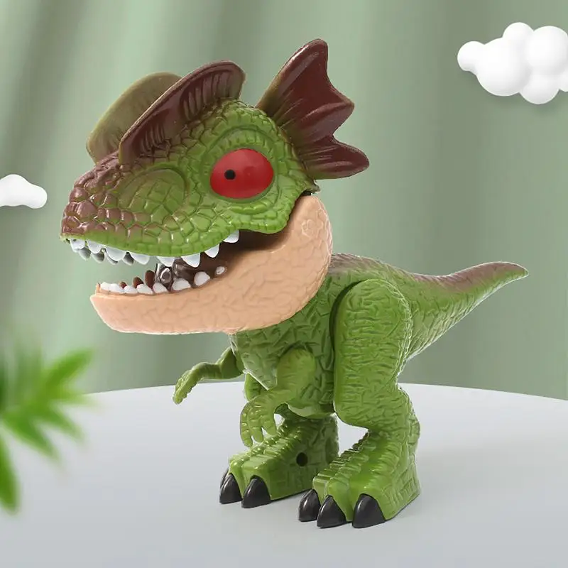 قرطاسية نموذج حيوان ديناصور للطلاب ، ألعاب تعليمية للطلاب ، بما في ذلك المسطرة ، قلم رصاص ، براية ، آلة تجليد ، ممحاة ، 5 في 1