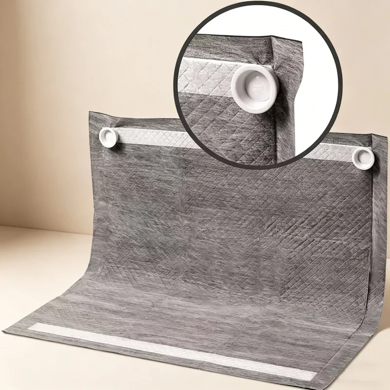 Soporte de pared para almohadillas absorbentes con imán de adhesión fuerte, fijador de almohadillas para orina de perro, accesorios para la limpieza de mascotas en el hogar.