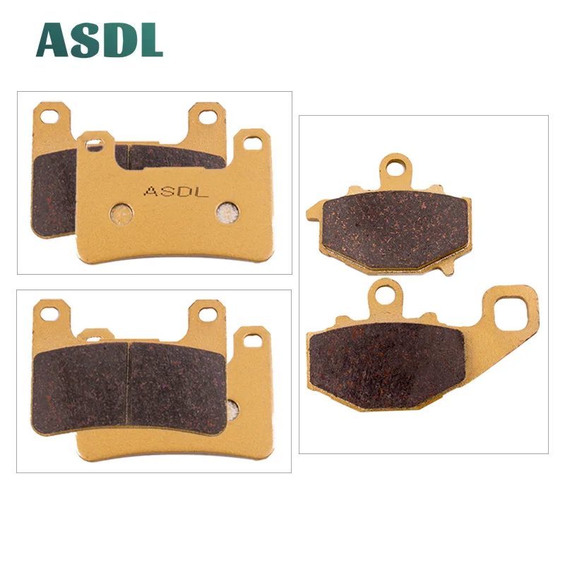 

Motorcycle Front Rear Brake Pads For Kawasaki Z 1000 SX Caliper 2011-2013 Z 1000 Black Edition 2012-2013 ZX10R 2008-2010 ZR 1000