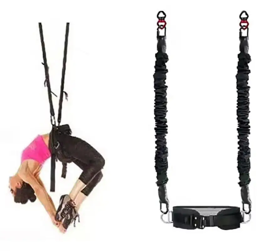Back Somersault Bungee Dance Trainer Backward Flip Training Euipment Taekwondo Boxing Martial Arts Kickboxing