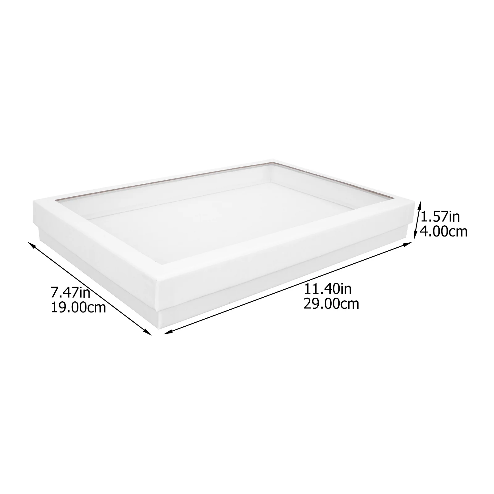 Transparent Window Ring Box Paper Organizer Jewelry Display Case for Earrings Ring Storage Gift Packaging Ear Case