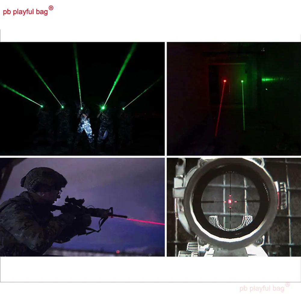 Balle laser de sport de plein air pour adultes, tête conique, point rouge, entraînement en laiton, lancement de jeu CS, accessoires de jouets, QG498, 9mm, 9*19mm, 2MW